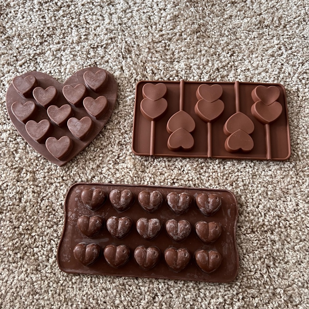 Assorted Silicone Molds (for baking or craft use)